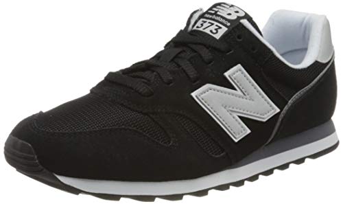 New Balance 373v2, Zapatillas para Hombre, Negro (Black/White Ca2), 43 EU
