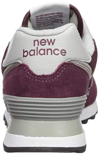 New Balance 574v2, Zapatillas para Mujer, Rojo (Burgundy/White Er), 37.5 EU