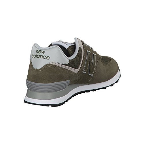 New Balance Hombre 574v2-core Trainers Zapatillas, Verde (Olive Night), 43 EU