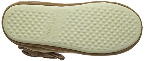 New Look 5413278, Botas de Estar por Casa para Mujer, Beige (Tan 18), XS