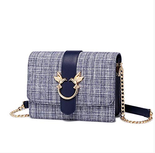 New Zealand Bag Ms. 2019 Swallow Bag Summer Wild Shoulder Fashion Small Fresh Messenger Bag Small Ck Azul oscuro