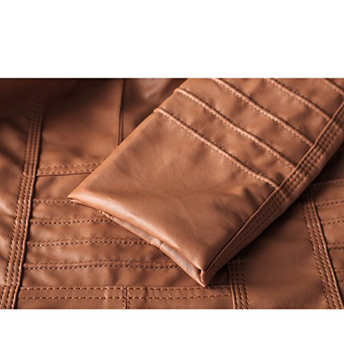 Newbestyle Mujer Cazadoras Polipiel Chaqueta Mujeres (tamaño Normal de la UE)
