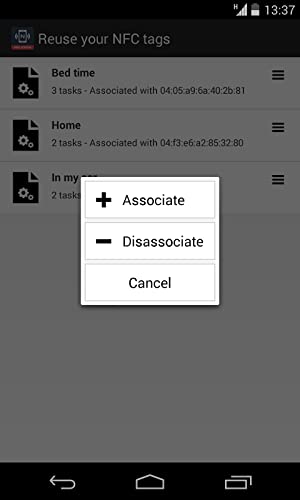 NFC Tools Plugin : Reuse Tag