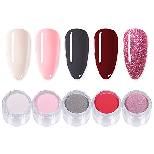 NICOLE DIARY dip nail powder Starter Kit Acrílico Sistema de inmersión Líquido acrílico líquido transparente en polvo para el juego de manicura de uñas francés