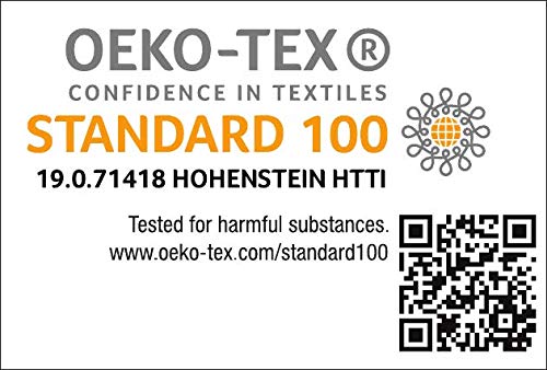 Nido para bebé de ULLENBOOM ® azul claro azul gris (nido de 55 x 95 cm de algodón; apto como cuna de viaje y para el colecho; dibujo: estrellas)