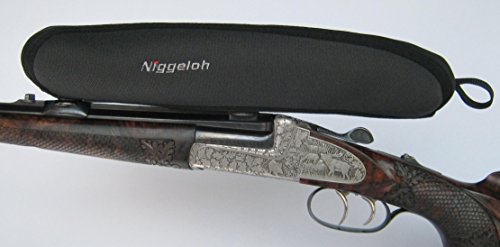 Niggeloh Zielfernrohr Cover Funda de Visor, Unisex, Negro, L