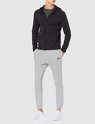 Nike M CFD FLC TM CLUB19 - Pantalones, Hombre, Gris/Negro, M