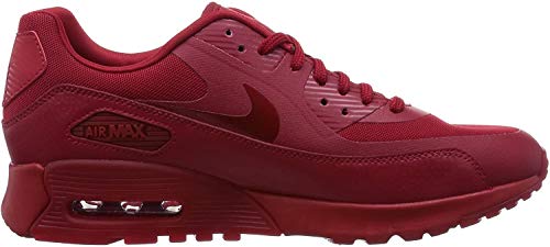 Nike W Air MAX 90 Ultra Essential, Zapatillas de Deporte Unisex Adulto, Rojo (Gym Red/Gym Red-University Red), 44 EU