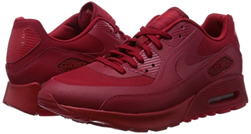 Nike W Air MAX 90 Ultra Essential, Zapatillas de Deporte Unisex Adulto, Rojo (Gym Red/Gym Red-University Red), 44 EU