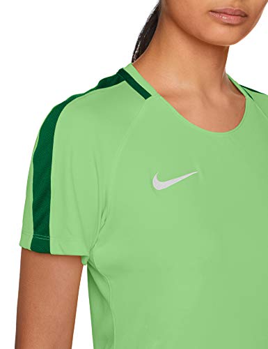 NIKE W NK Dry Acdmy18 Top SS T-Shirt, Hombre, Lt Green Spark/Pine Green/White, XL