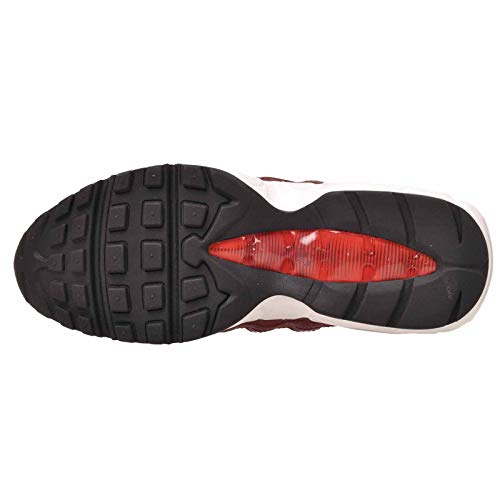 Nike Wmns Air MAX 95, Zapatillas de Gimnasia para Mujer, Rojo (Team Red/Team Red/Black/Habanero Red 605), 39 EU