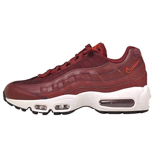 Nike Wmns Air MAX 95, Zapatillas de Gimnasia para Mujer, Rojo (Team Red/Team Red/Black/Habanero Red 605), 39 EU