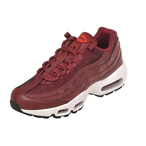 Nike Wmns Air MAX 95, Zapatillas de Gimnasia para Mujer, Rojo (Team Red/Team Red/Black/Habanero Red 605), 39 EU