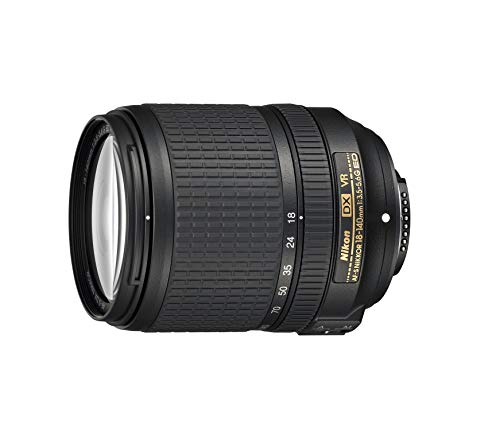 Nikon AF-S DX NIKKOR 18-140 f/3.5-5.6G ED VR - Objetivo para Nikon (distancia focal 18-140mm, apertura f/3.5-5.6, estabilizador, diámetro: 67mm) color negro