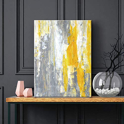 NIMCG Coloridos Carteles e Impresiones de lienzos Pintura de Lienzo Abstracta Moderna Cuadros de Pared para Sala de Estar D (Sin Marco) R1 50x70CM