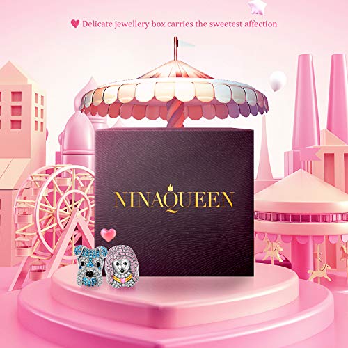 NINAQUEEN Charm Pandora Charms Campanas de Suerte Regalos Originales Mujer Niña Regalos para Ella Plata 925 para Madre Novia Esposa