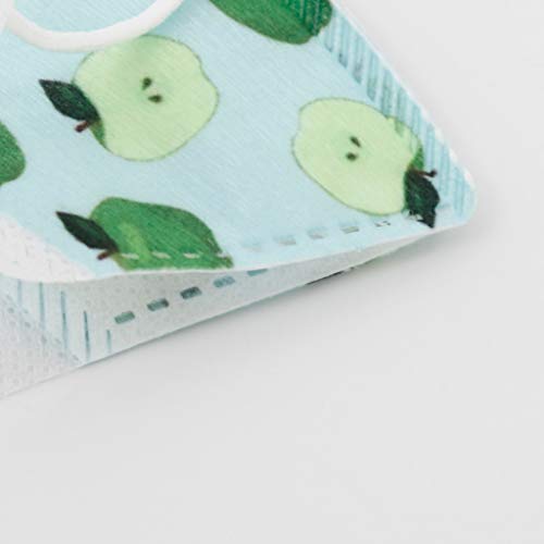 Niño 3D 20PCS Reutilizable Visera Transparentes Reutilizables Lavables Antivaho | Pantalla Protectora de Plástico Catering | Face Shield para Boca y Nariz con Sonrisa Visible, Unidades, Blanco Pro