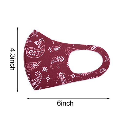 Niños 1PC Reutilizable Protector para Mascarillas Color Negro Unidades Orejas Flexible Protector facial/Bufanda con bucle/Bandana/Pasamontañas, Caza Mariposa Ilustraciones