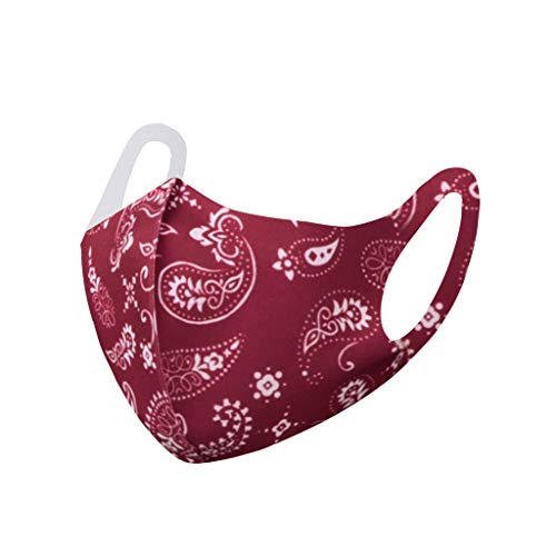 Niños 1PC Reutilizable Protector para Mascarillas Color Negro Unidades Orejas Flexible Protector facial/Bufanda con bucle/Bandana/Pasamontañas, Caza Mariposa Ilustraciones