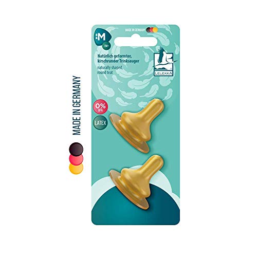 NIP biberon cristal 250 ml (2 unidades) 4 Tetina ( 2 tetina de silicona +2 tetina de látex )