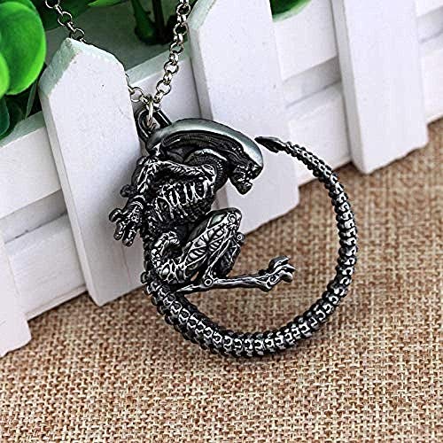 niuziyanfa Co.,ltd Hot Beauty and The Beast Rose Shape Collar de Cadena Colgante de Moda Regalo para fanáticos Amantes Joyas de películas