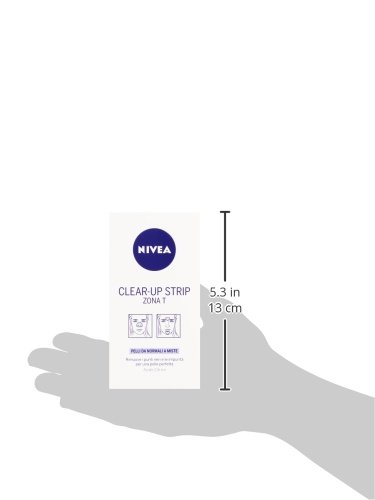 Nivea Clear-Up Tiras de Limpieza Profunda con Ácido Cítrico para Piel Normal/Mixta