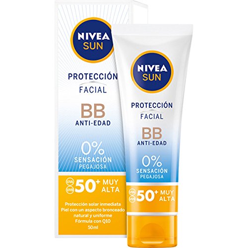 NIVEA SUN FACIAL BB anti-edad SPF50