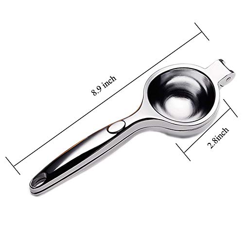 Niviy Exprimidor Manual de Limón Extractor de Frutas, Exprimidor de Manos Fácil de Usar y Limpiar, Adecuado para Limón, Lima, Jugos de Naranja y Otras Frutas sin Casco Exprimidor de Cítricos Manual