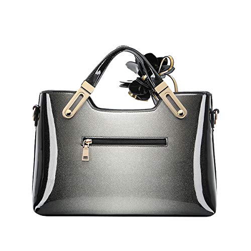 NIYUTA Bolsos de mano Mujer Charol Moda Elegantes Bolsos bandolera Verano 2019 Diseñador Casual Vintage Bolsos de fiesta