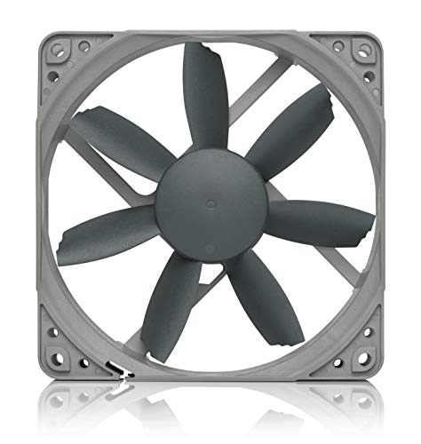 Noctua NF-S12B redux-1200 PWM, Ventilador de Alto Rendimiento, 4 Pines, 1200 RPM (120 mm, Gris)