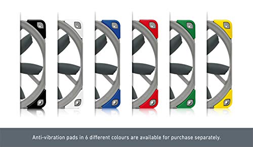 Noctua NF-S12B redux-1200 PWM, Ventilador de Alto Rendimiento, 4 Pines, 1200 RPM (120 mm, Gris)