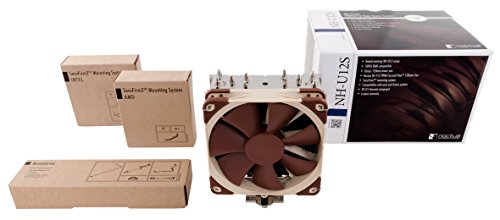 Noctua NH-U12S, Disipador de CPU de Gran Calidad con Ventilador NF-F12 de 120 mm (Marrón)