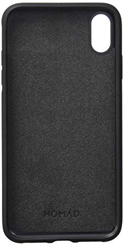 Nomad NM21T10R00 - Funda de Piel para iPhone XS MAX, Color Negro