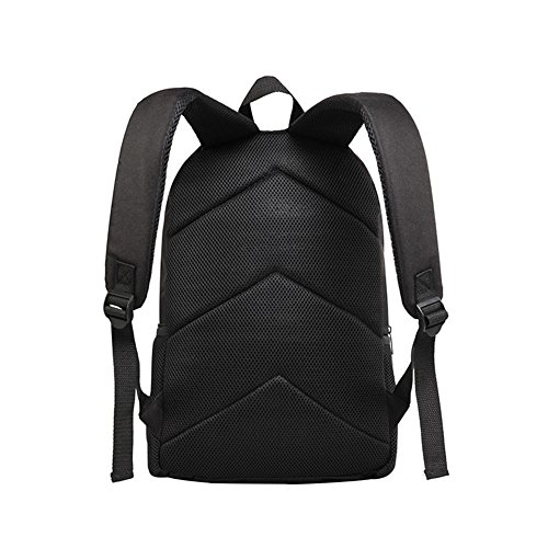 Nopersonality - Mochila de escuela primaria con estuche para lápices de hombro para niños y niñas, juego de 3, carlino (Gris) - M-L4481CEK+