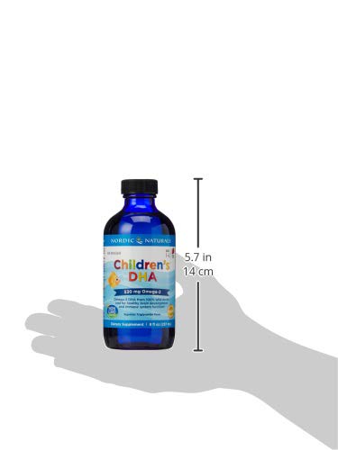 Nordic Naturals Children'S Dha, 530Mg Fresa - 237 Ml. 1 Unidad 400 g