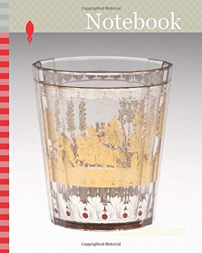 Notebook: Beaker, c. 1730, Bohemia, Czech Republic, Bohemia, Glass with engraved gold leaf decoration