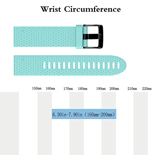 NotoCity Pulsera Compatible con Fenix 5S / 5S Plus/Fenix 6S / Fenix 6S Pro, Correa de Repuesto de Silicona Easy Fit 20mm Correa para Fenix 5S Fenix 5S Plus