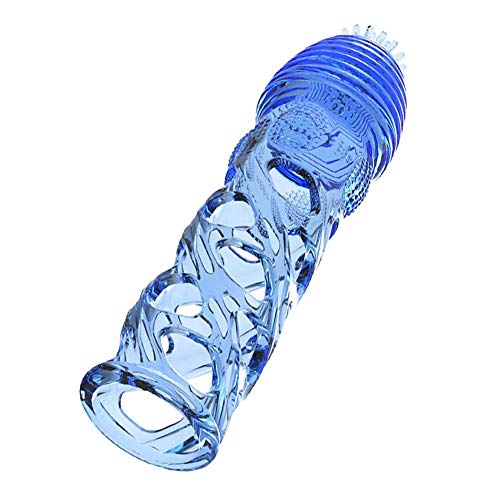 Novedad Spond condón, condón coqueteo de gran coqueteo, punto G ayudante manga condón, Fantasía juego de suministros de sexo