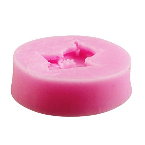 NovForth Baby ABC Letter Cake Mold Fondant Silicona Chocolate Candy Pastelería Herramienta para Hornear Molde Stencil Bandeja de Hielo Herramienta para Pasteles