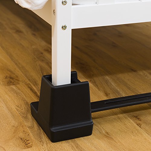 NRS - Alzas para cama (unidas, altura y anchura regulables, 1 unidad)