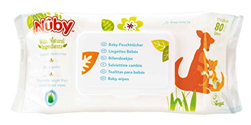Nuby CG42080 80pieza(s) toallita húmeda para bebé - toallitas húmedas para bebé