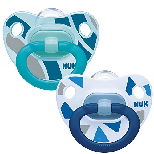 NUK - Happy Days - Chupetes para bebé Diseño variado. Talla:6-18 meses
