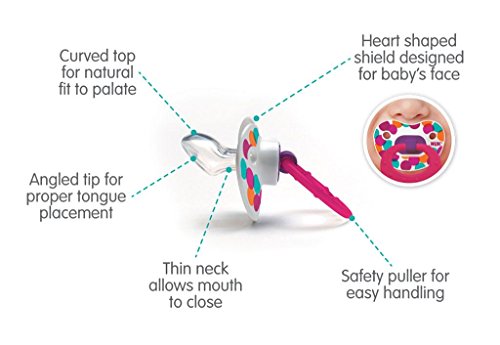 NUK"HAPPY DAYS" - 2x Anatomical Silicone Pacifiers Soothers Dummies/DARK LIGHT BL(6-18m)