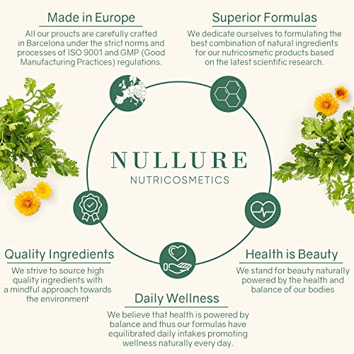 Nullure Body Detox Triple Acción - Fórmula Natural limpiar hígado y mejorar salud intestinal - Diente de León + Cardo Mariano + Cúrcuma y jengibre + Achicoria + Complejo probiótico + Hinojo