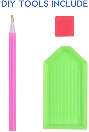 NUOYAYA 5D DIY Diamond Painting Colonia ciudad de la Diamante pintura Kit lienzo artesanal bordado de punto de cruz para decoración de pared 40 x 50 cm