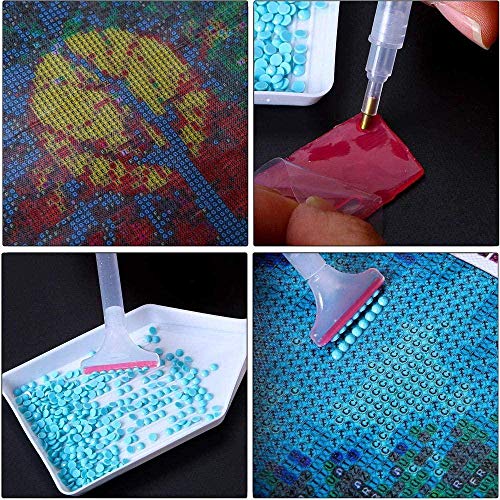 NUOYAYA 5D DIY Diamond Painting colonia Diamante pintura Kit lienzo artesanal bordado de punto de cruz para decoración de pared 40 x 50 cm