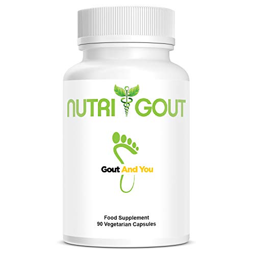 NutriGout – Fórmula de apoyo de ácido úrico de GoutandYou – Hecho en los Estados Unidos – 90 cápsulas vegetarianas de 500 mg
