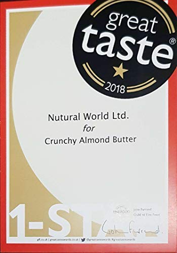 Nutural World - Mantequilla de almendra crujiente (1kg) - *** nuevo envase ***