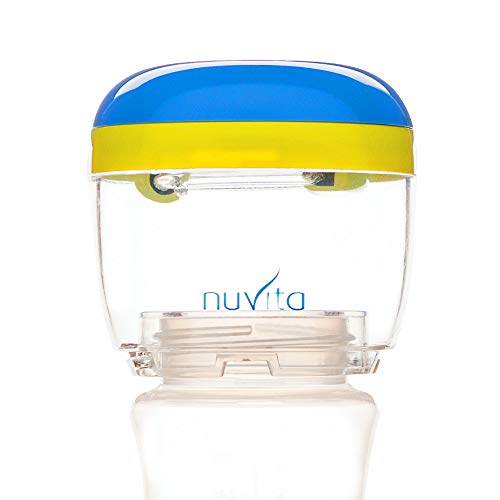 Nuvita 1556 MellyPlus Esterilizador UV Portátil – Esterilizador Para Chupetes y Tetinas de Biberones – Elimina de Manera Segura el 99,9% de Germenes y Bacterias – Sin BPA – Diseño Italiano