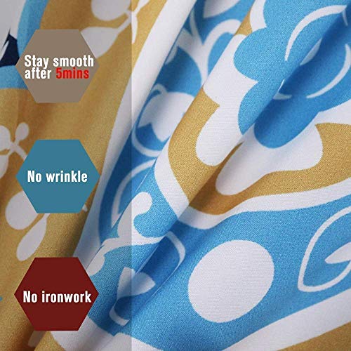 NYLIN Funda Nórdica Flores Unicornio para Niñas Infantiles Colcha Estampada Unicorn Juego De Ropa De Cama 2-4 PCS Fundas De Edredón Nórdico/Fundas De Almohada/Sábanas para Cama 90/135/150/180